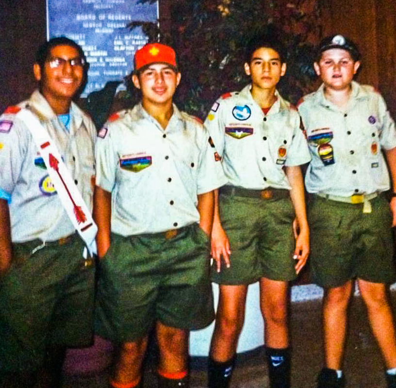 Story by Dispatch Tree Marketing - Boy Scout Troop 279 of Del Rio, Texas in 1996